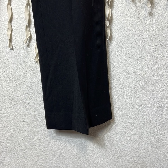 LaFayette 148 New York  Black Menswear Slacks size 6P - Picture 3 of 9